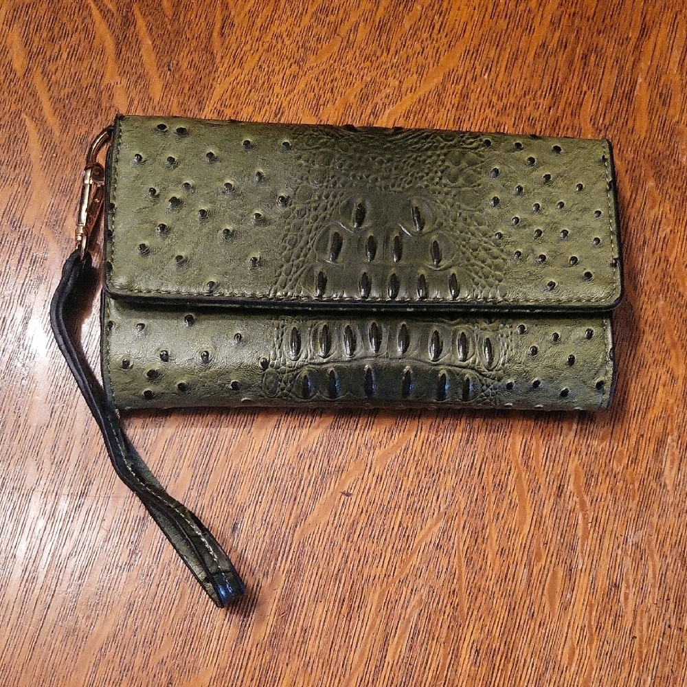 Elegant Green Clutch